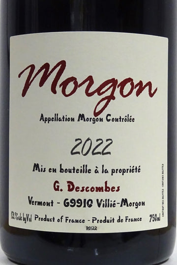 Descombes, Georges 2022 Morgon